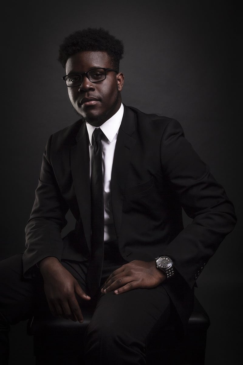 Black tuxedo
